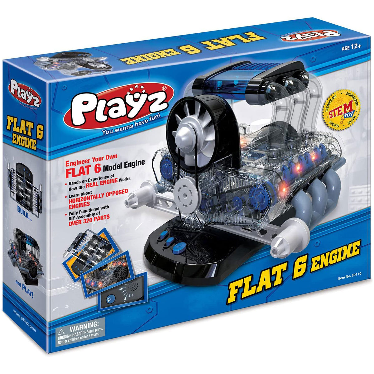 Flat 6 Model Engine Building Kit