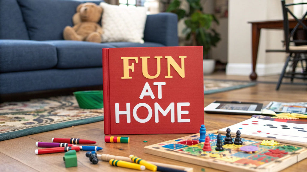 At Hom Fun 10 Fun at Home Family Activities to Spark Joy and Learning – Playz ...