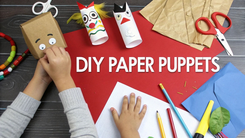 How to Make Puppets Out of Paper: A Fun DIY Craft Guide – Playz - Fun ...