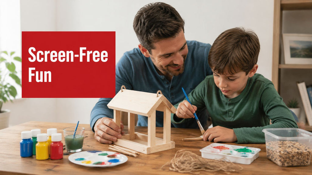 Screen-Free Fun: 10 Projects to Do with Kids – Playz - Fun for all ages!