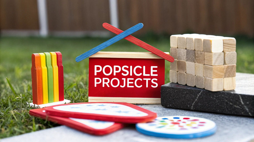 10 Creative Projects With Popsicle Sticks for Kids of All Ages – Playz ...