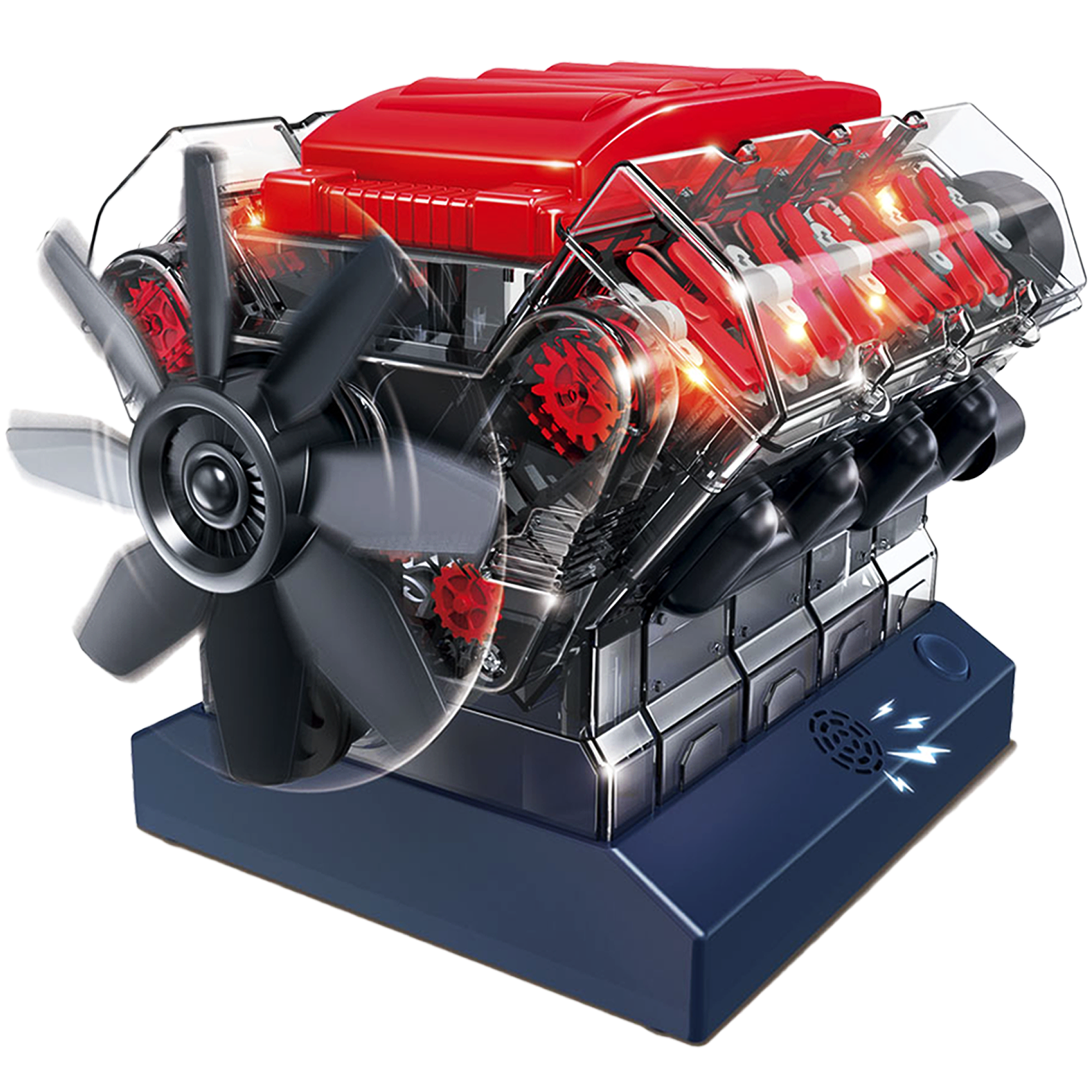 Engine Model Building V8 Combustion Engine Model Building Kit – Playz - Fun for all ages!