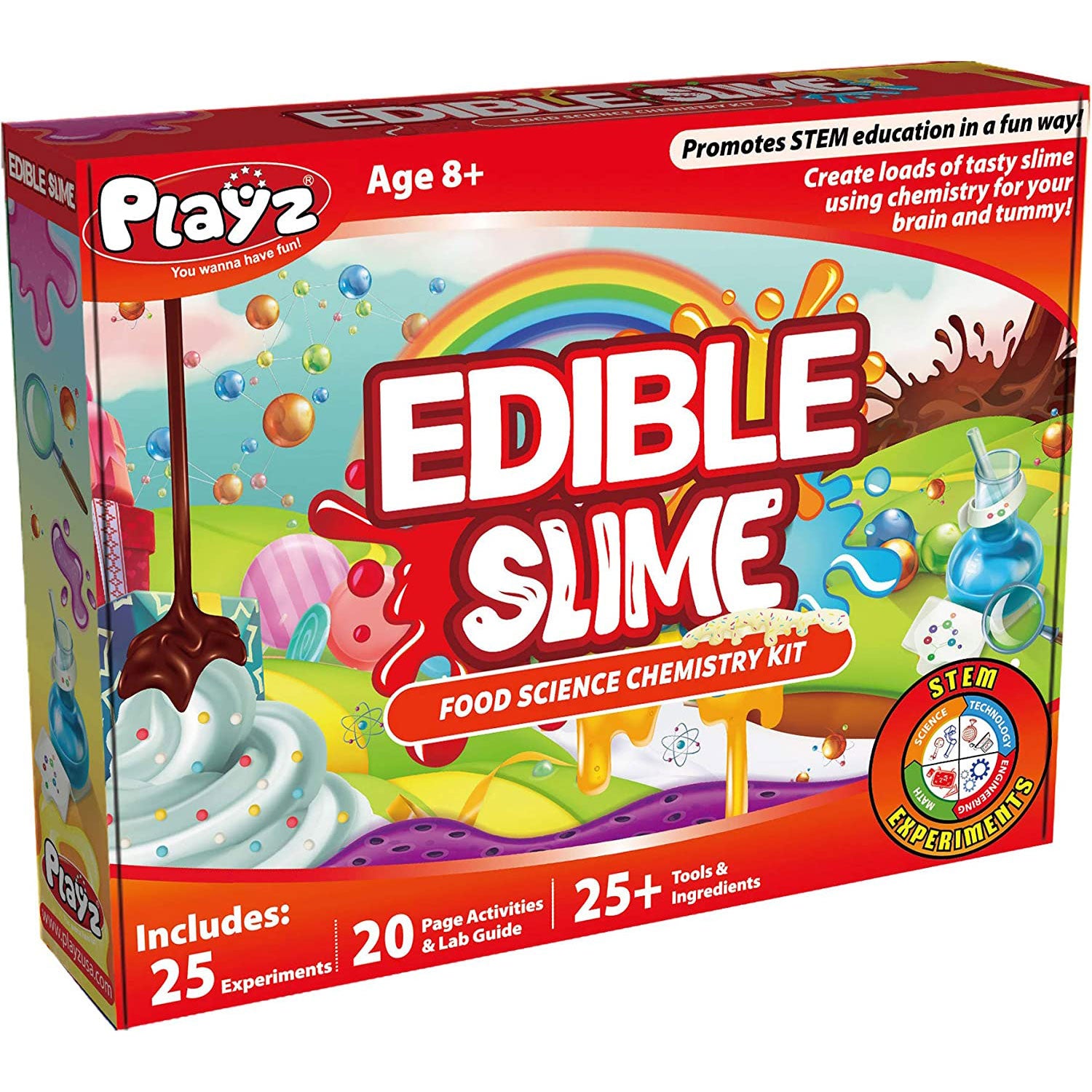 Edible Slime Candy Making Food Science Chemistry Kit – Playz - Fun for all  ages!