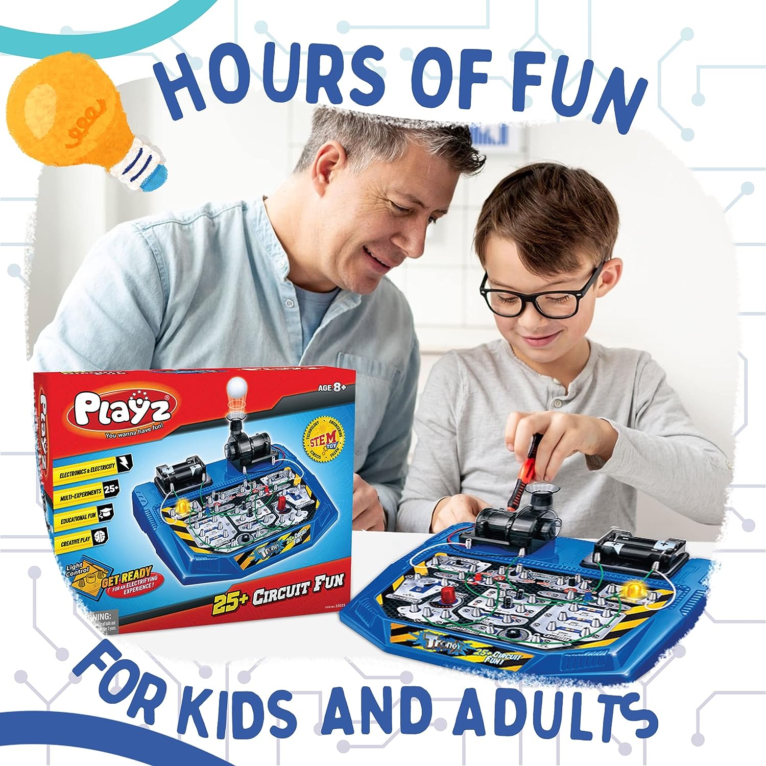 Electrical Circuit Board Engineering Kit Playz Fun For All Ages electrical-circuit-board-engineering-kit-playz-fun-for-all-ages