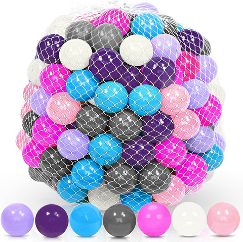50 Mini Ball Pit Balls - Princess Edition