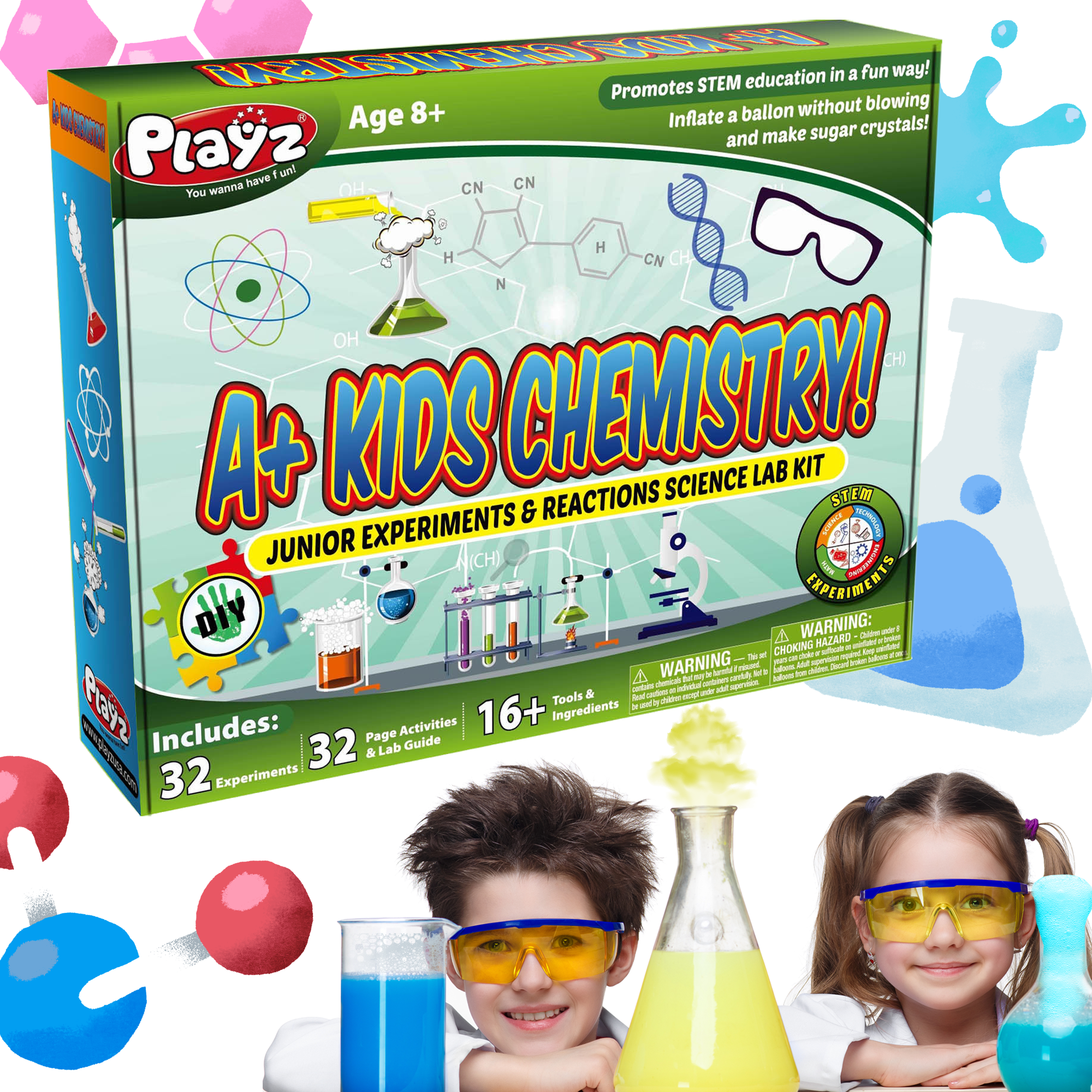 A Kids Chemistry Science Kit Playz Fun for all ages