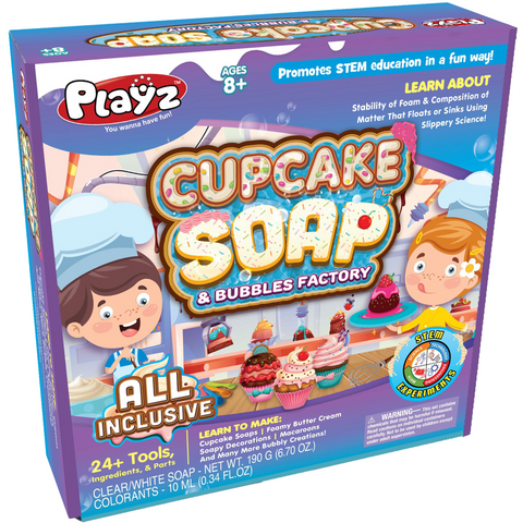 Cupcake Soap & Bubbles Science Kit
