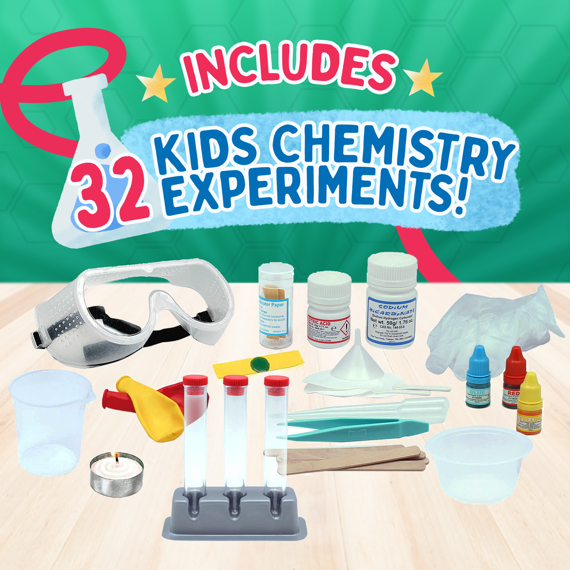 Chemistry kits for top 12 year olds