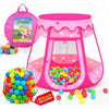 Ball Pit Princess Castle Play Tent for Girls w/ 50 Balls Included