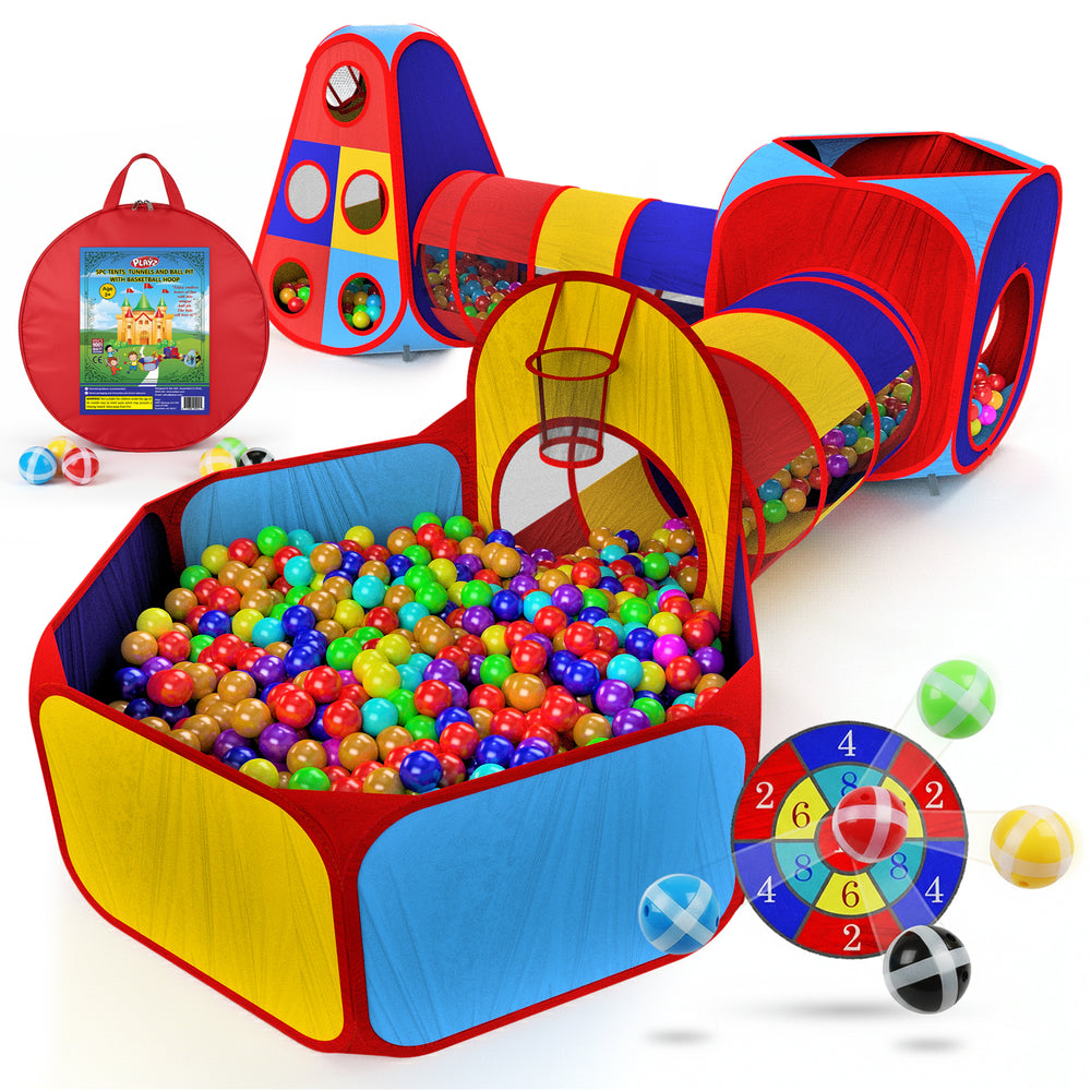 5pc Jungle Gym Play Tent Bundle