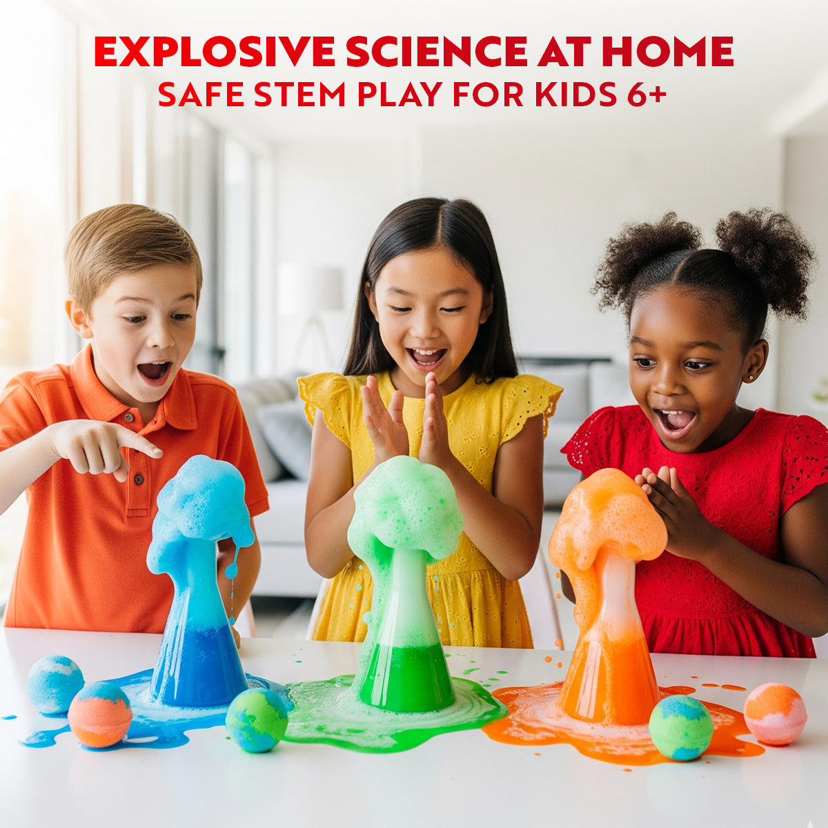 Kaboom! Explosive Science Kit for Kids – Playz - Fun for all ages!