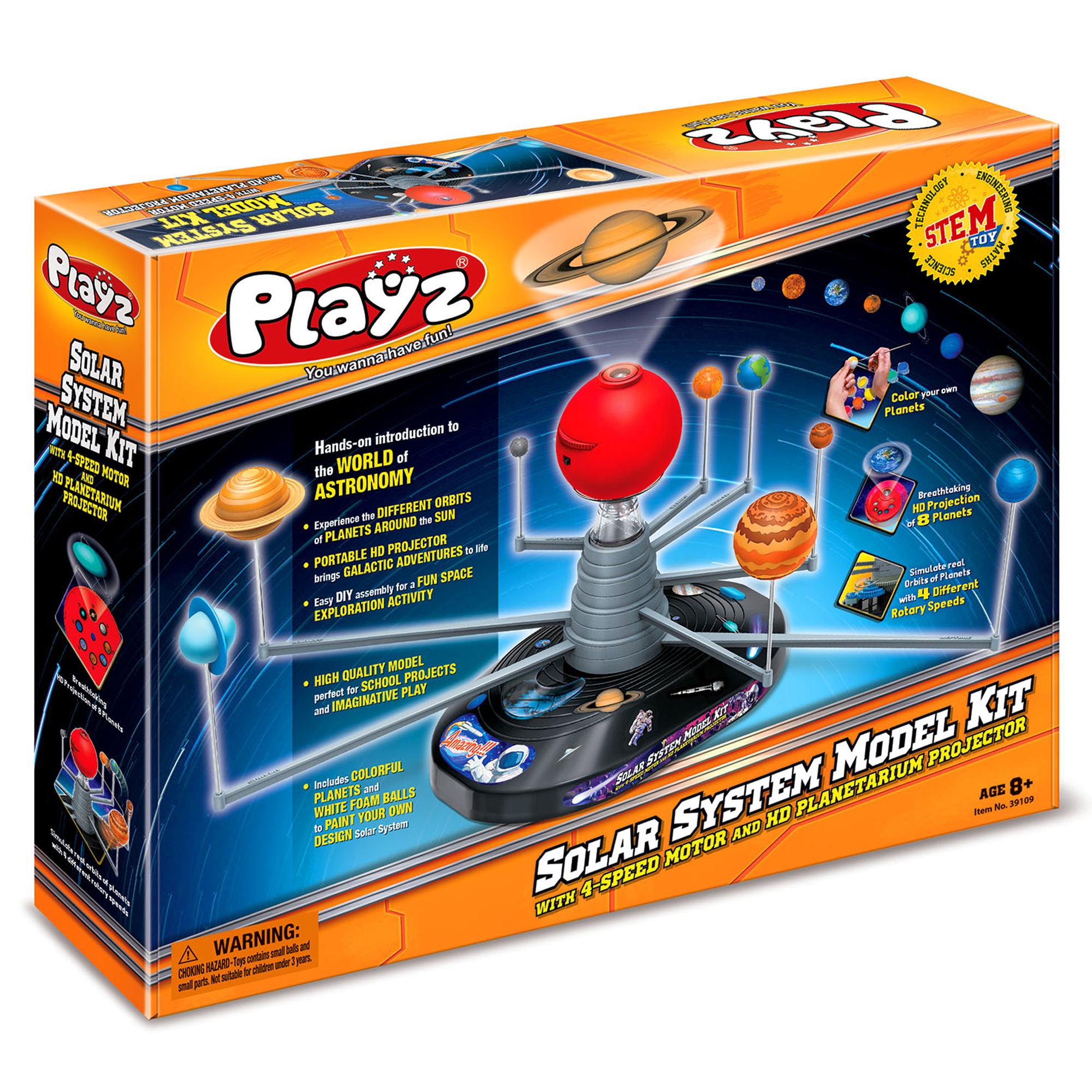 Solar System For Kids, Astronomy Solar System Model Kit, Planetarium  Projector Stem Toys With 8 Planets Space Toys